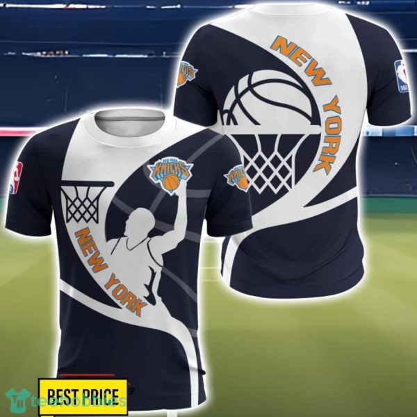 New York Knicks 3D Printing T-Shirt Hoodie Sweatshirt For Fans Product Photo 5