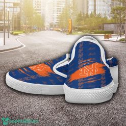 New York Mets Logo Team Slip On Shoes Trending Goft For Fans Product Photo 1
