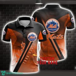 New York Mets Sport Polo Shirt For Men Custom Name Product Photo 1