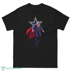 NFL Superman DC Sports Football Dallas Cowboys T Shirt - G500 Men’s Classic Tee