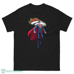 NFL Superman DC Sports Football Denver Broncos T Shirt - G500 Men’s Classic Tee