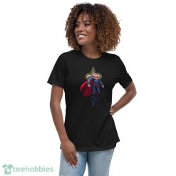 NFL Superman DC Sports Football New Orleans Saints T Shirt - Women's Relaxed Short Sleeve Jersey Tee
