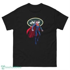 NFL Superman DC Sports Football New York Jets T Shirt - G500 Men’s Classic Tee