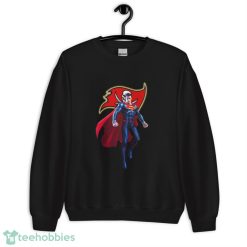 NFL Superman DC Sports Football Tampa Bay Buccaneers T Shirt - Unisex Heavy Blend Crewneck Sweatshirt