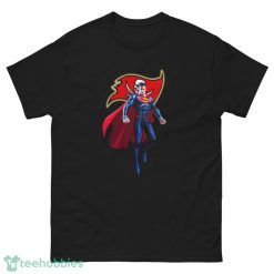 NFL Superman DC Sports Football Tampa Bay Buccaneers T Shirt - G500 Men’s Classic Tee
