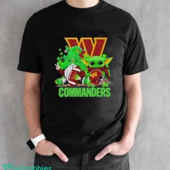NFL Washington commanders st patrick’s day special gomes baby Yoda st patricks day shirt - Black Unisex T-Shirt
