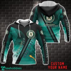Oakland Athletics 3D Hoodie All over Printed Unisex Hoodie Custom Name Product Photo 1