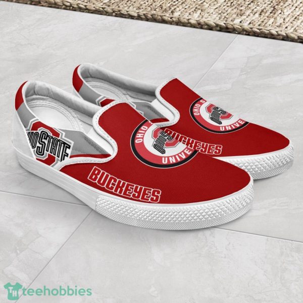 Ohio State Buckeyes Slip On Shoes For Men And Women Sport Fans Product Photo 2