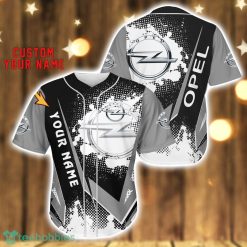 Opel Baseball Jersey Shirt 3D Printing Gift For Car Lover Custom Name Gift Product Photo 1