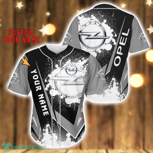 Opel Baseball Jersey Shirt 3D Printing Gift For Car Lover Custom Name Gift Product Photo 1