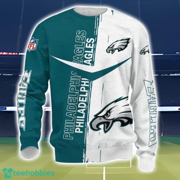 Philadelphia Eagles 3D Printing T-Shirt Hoodie Sweatshirt For Fans Product Photo 3