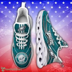 Philadelphia Eagles NFL Running Sneakers Max Soul Shoes Sport Season Gift Product Photo 1