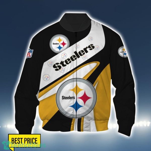 Pittsburgh Steelers Logo Team 3D Printing T-Shirt Hoodie Sweatshirt For Fans Product Photo 4