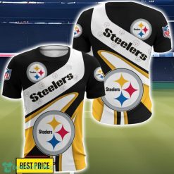 Pittsburgh Steelers Logo Team 3D Printing T-Shirt Hoodie Sweatshirt For Fans Product Photo 5