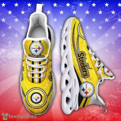 Pittsburgh Steelers NFL Running Sneakers Max Soul Shoes Sport Season Gift Product Photo 1