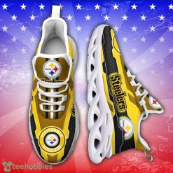 Pittsburgh Steelers NFL Running Sneakers Max Soul Sneakers Sport Version For Fans Product Photo 1