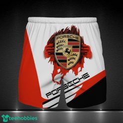 Porsche Printing 3D Shorts Men Gift Sport Fans Gift Product Photo 1