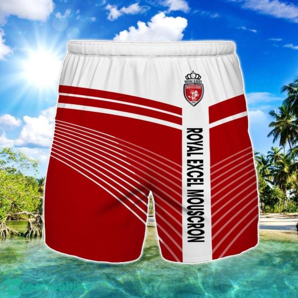 Royal Excel Mouscron Beach Shorts For Fans Summer Gift Product Photo 1
