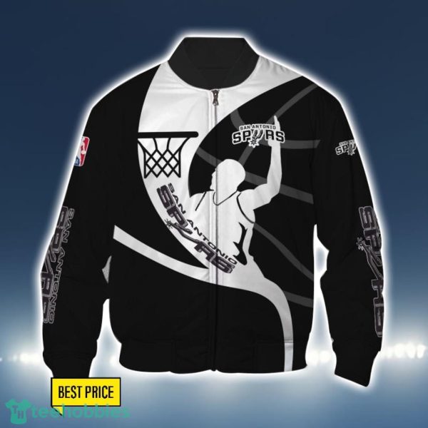 San Antonio Spurs 3D All Over Printed T-Shirt Sweatshirt Hoodie Product Photo 4