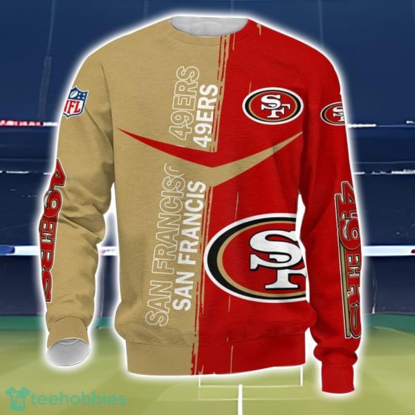 San Francisco 49ers 3D Printing T-Shirt Hoodie Sweatshirt For Fans Product Photo 3
