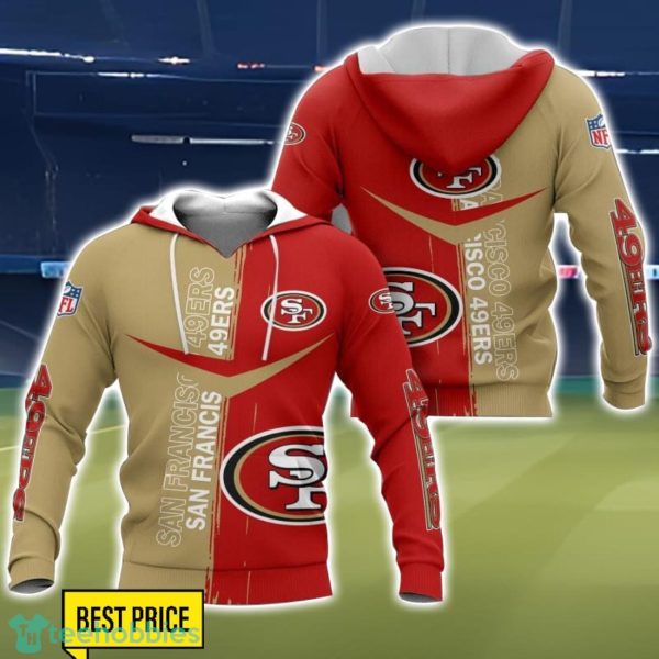 San Francisco 49ers 3D Printing T-Shirt Hoodie Sweatshirt For Fans Product Photo 1