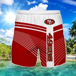 San Francisco 49ers Beach Short For Fans Summer Gift Product Photo 1