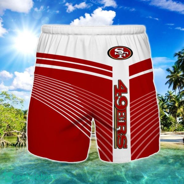 San Francisco 49ers Beach Short For Fans Summer Gift Product Photo 1