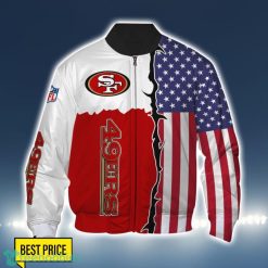 San Francisco 49ers US Flag 3D Printing T-Shirt Hoodie Sweatshirt For Fans Product Photo 4