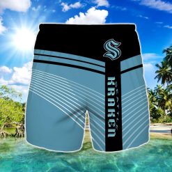 Seattle Kraken Beach Short For Fans Summer Gift Product Photo 1