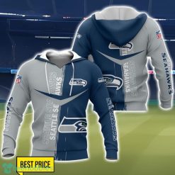 Seattle Seahawks 3D Printing T-Shirt Hoodie Sweatshirt For Fans Product Photo 1