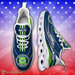 Seattle Seahawks NFL Running Sneakers Max Soul Shoes Sport Season Gift Product Photo 1