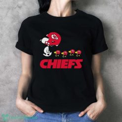 Snoopy and Woodstock Kansas City Chiefs shirt - Ladies T-Shirt