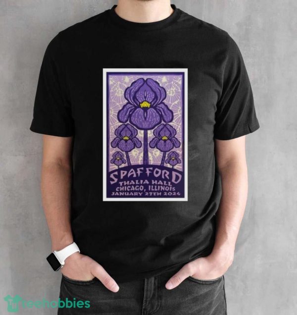 Spafford January 27, 2024 Thalia Hall Chicago Shirt - Black Unisex T-Shirt