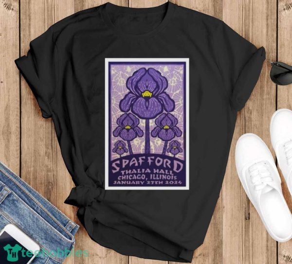 Spafford January 27, 2024 Thalia Hall Chicago Shirt - Black T-Shirt