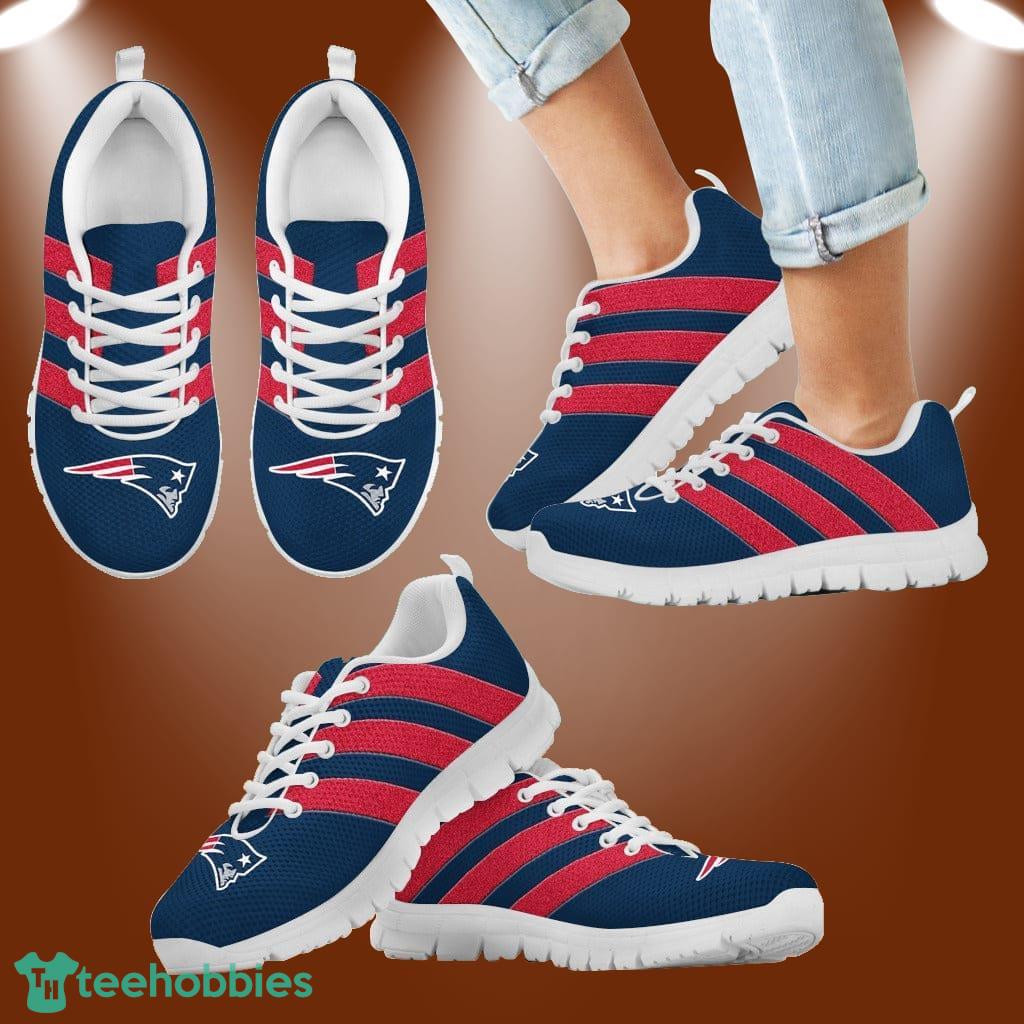 Splendid Line Sporty New England Patriots Sneakers Shoes Product Photo 1