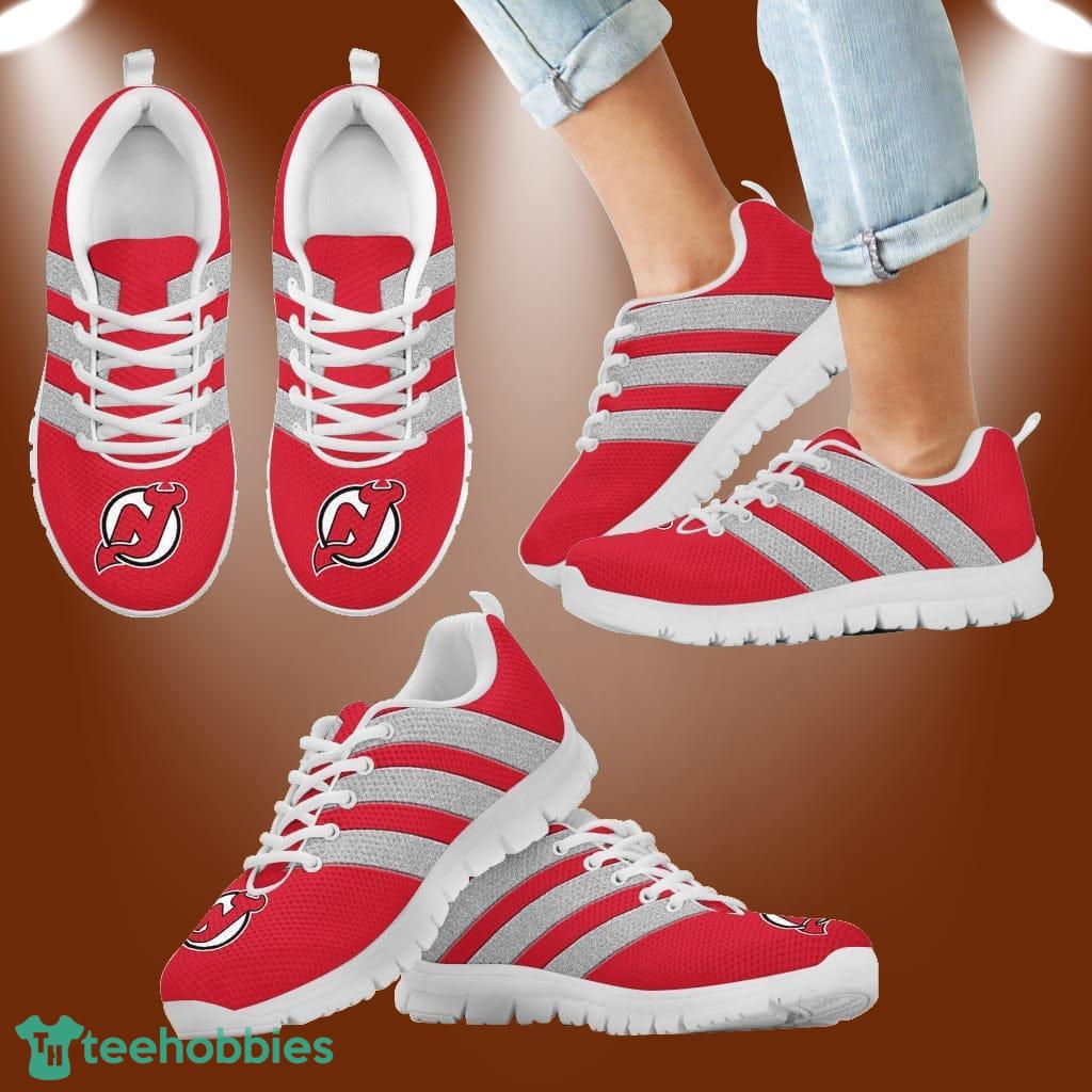 Splendid Line Sporty New Jersey Devils Sneakers Shoes Product Photo 1