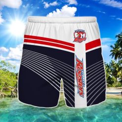 Sydney Roosters Beach Shorts For Fans Summer Gift Product Photo 1