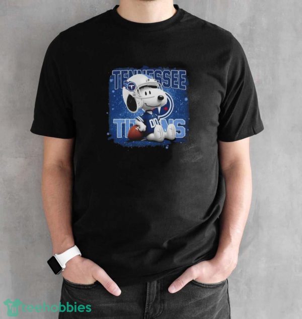 Tennessee Titans Mix Snoopy Shirt - Black Unisex T-Shirt