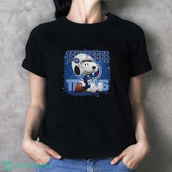 Tennessee Titans Mix Snoopy Shirt - Ladies T-Shirt