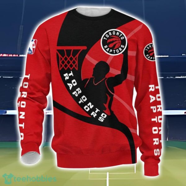 Toronto Raptors 3D All Over Printed T-Shirt Sweatshirt Hoodie Product Photo 3