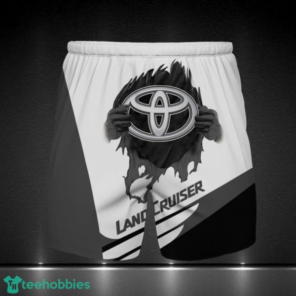 Toyota Land Cruiser Printing 3D Shorts Men Gift Sport Fans Gift Product Photo 1