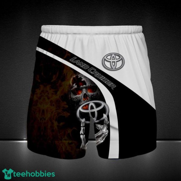 Toyota Landcruise Printing 3D Shorts Men Gift Sport Fans Gift Product Photo 1