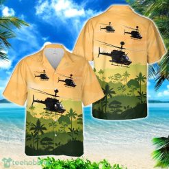 Us Army 82nd Airborne Oh-58d Kiowa Warrior Hawaiian Shirt Product Photo 1