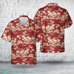 US Army Air Forces USAAF Liaison Pilot Wing In WWII 3D Hawaiian Shirt Button Beach Shirt Product Photo 1