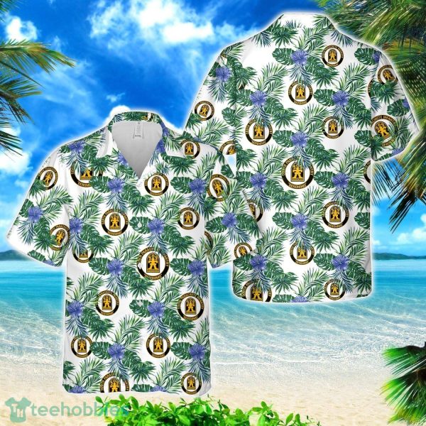 US Army Airborne 509th Parachute Infantry Regiment (509th PIR) Hawaiian Shirt Product Photo 1