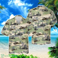 US Army Apache AH-64 Helicopter Hawaiian Shirt Product Photo 1