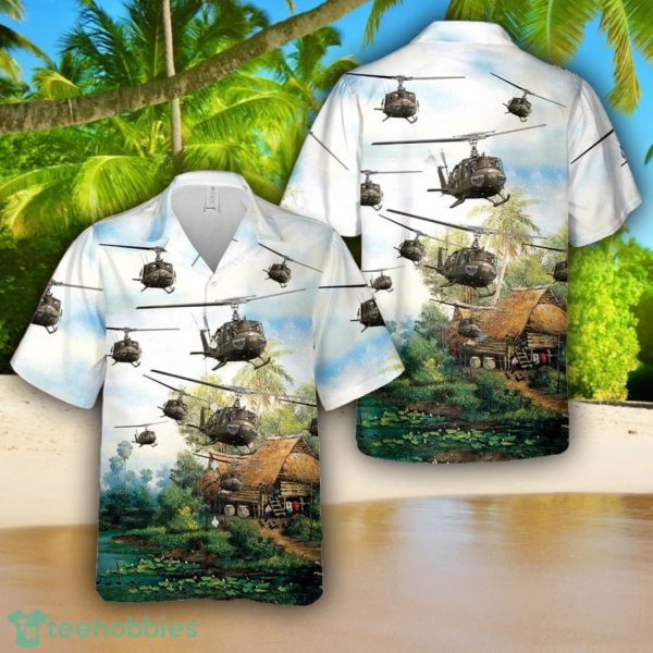 US Army Bell UH-1 Huey Hawaiian Shirt Unique Gift Product Photo 1
