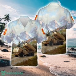 US Army M142 HIMARS Of 75th Field Artillery Brigade Hawaiian Shirt Unique Gift Product Photo 1
