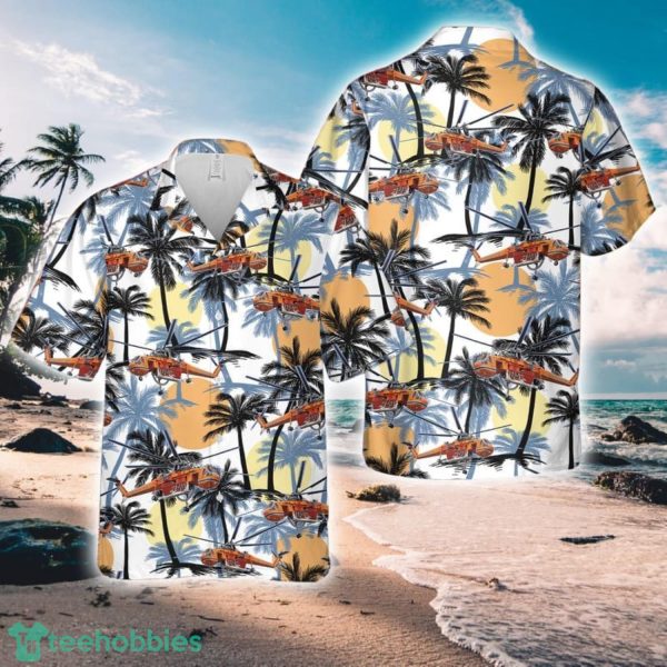 US Army Sikorsky S-64 Skycrane Helicopter Hawaiian Shirt Unique Gift Product Photo 1