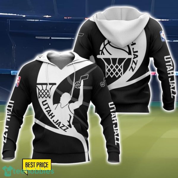 Utah Jazz 3D All Over Printed T-Shirt Sweatshirt Hoodie Product Photo 1